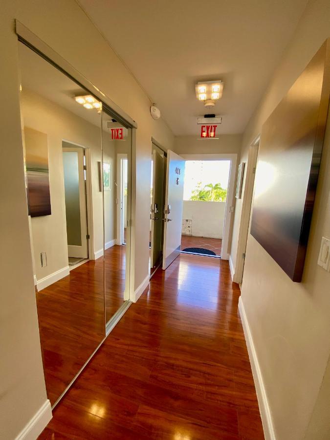 Modern Waterfront Apartment With Miami Skyline View, Free Parking 5 Mins Drive To ميامي بيتش المظهر الخارجي الصورة