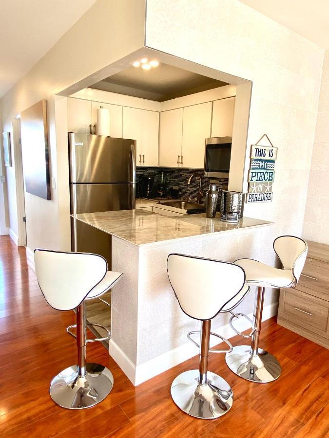 Modern Waterfront Apartment With Miami Skyline View, Free Parking 5 Mins Drive To ميامي بيتش المظهر الخارجي الصورة